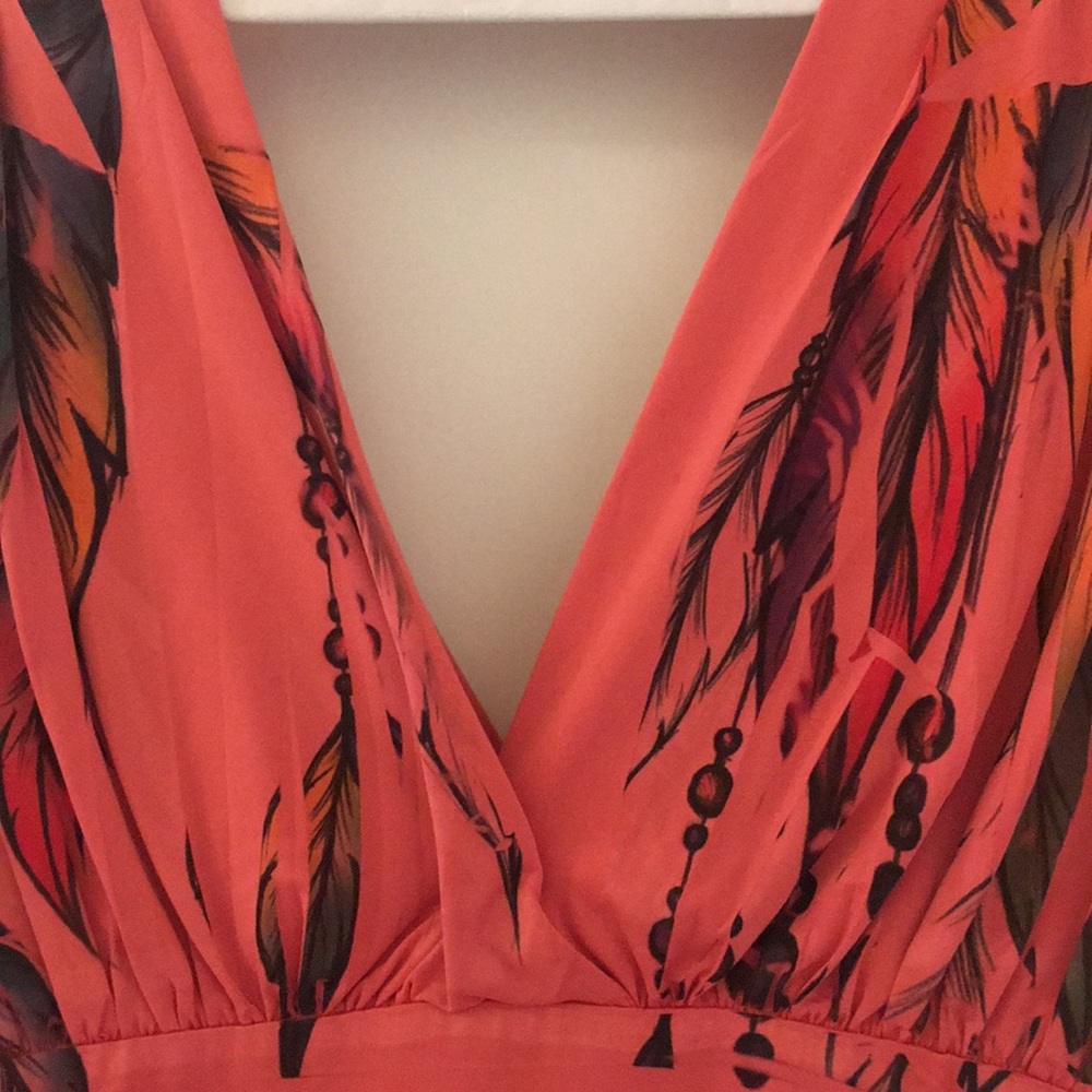 Arden B Peach dress.